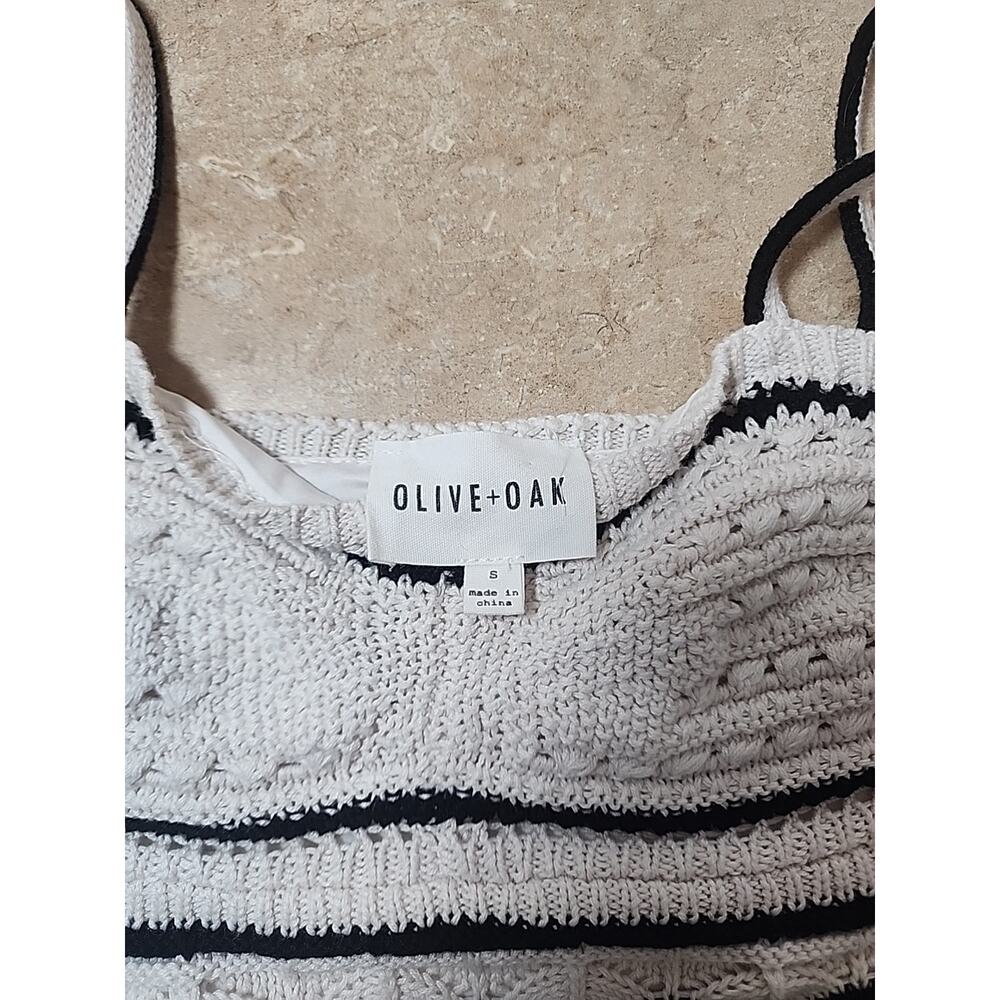 Olive & Oak Cream and Black Midi skirt with top - Picture 8 of 16